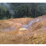 Dua Lokasi Pertambangan Yang Ada Di Wilayah Tobayagan Sudah  Lama Tidak   Beraktifitas