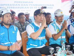 PLTS Kampung Lipang diresmikan, Bukti Negara hadir di wilayah perbatasan