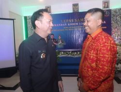 Pisah Sambut Dandim 1302/Minahasa, Wali Kota Tomohon Apresiasi Letkol Inf Mutakbir