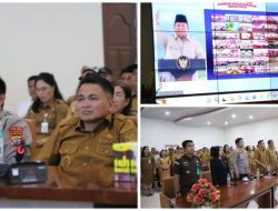 Bupati RK Bersama Forkopimda Ikuti Peluncuran Kelembagaan 80 Ribu Koperasi Desa/Kelurahan Merah Putih