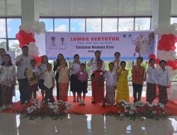 Sekda Novly Wowiling Hadiri Lomba Bertutur Tingkat SD se-Minahasa Utara 2025