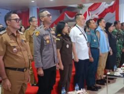 Bupati Joune Ganda dan Seluruh Hukum Tua, Lurah di MINUT Saksikan Launching Koperasi Merah Putih