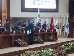 Gelar Rapat Paripurna, Fraksi Di DPRD Sulut Setuju Bahas Ranperda RPJMD