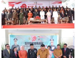 Jajaran Pemerintah Kabupaten Minahasa Tenggara Hadiri Upacara Serta Syukuran Hari Bhayangkara Ke 79 