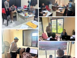Optimalisasi Pengawasan Terhadap Personel Untuk Tingkatkan Pelayanan Masyarakat, Sipropam Laksanakan Waskat Personel Piket Fungsi