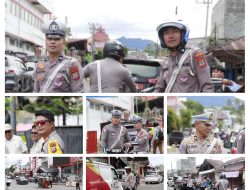 Tekan Jumlah Kecelakaan Lalu Lintas, Polres Minahasa Gelar Operasi Patuh Samrat 2025