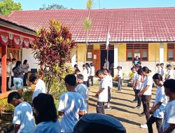 SMP Negeri 5 Tomohon Gelar Senam Bersama Dalam Rangka Peringati Hari Anak Nasional