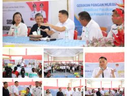 Bupati Ronald Kandoli Tunjukkan Kepedulian Lewat Gerakan Pangan Murah di Kecamatan Pasan