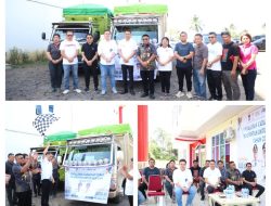 Bupati Mitra Ronald Kandoli Melepas Secara Resmi Penyaluran Cadangan Beras Bantuan Tahun 2025