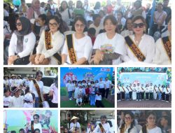 Bunda PAUD Stefa Kandoli A Meriahkan HAN Sulut 2025, Beri Hadiah untuk Anak-Anak TK