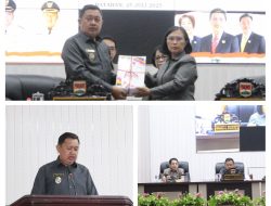 Wakili Ronald Kandoli, Fredy Tuda Menghadiri Paripurna KUA PPAS