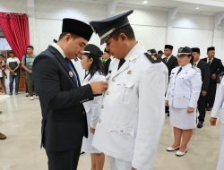 Bupati Sangihe Michael Thungari Lantik 42 Pejabat Eselon III dan IV