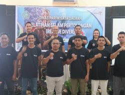 Tingkatkan SDM Pariwisata Bawah Laut, Disparda Sangihe gelar Pelatihan Rescue Diver