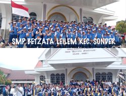 Gerak Jalan SMP dan Marching band/Cheerleader SMA Betzata Leilem Jadi Kacamata Ribuan Warga Penonton 