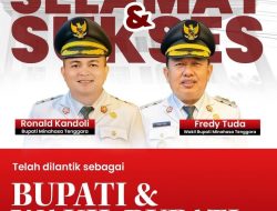 Jajaran Pemerintah Desa Kali Oki Mengucapkan Selamat Dan Sukses Atas Dilantiknya Bupati dan Wakil Bupati Periode 2025 2030