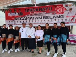 Tim Line Dance Desa Watuliney Tampil Memukau