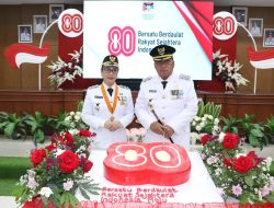 Pringati HUT RI Ke 80, Bupati Robby dan Wabup Vanda Memberi Pesan Untuk Generasi Muda