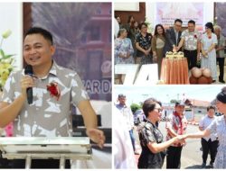 Bupati RK Di Dampingi Bunda Stefa Turut Bersyukur bersama Jemaat Gereja Baptis Eben Haezar di HUT ke 71