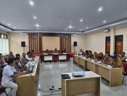 Antisipasi Erupsi Gunung Soputan, Polres Mitra Bersama Pemkab Gelar Rapat Koordinasi
