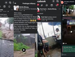 Kurang dari Sejam Diguyur Hujan, Bitung Jadi Trending di Medsos Gegara Banjir