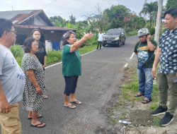 Salut !! Wakil Ketua DPRD Bitung, Ronald Kansil Action Temui Warga Terdampak di Madidir Weru Pasca Banjir