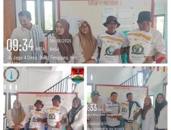 Pemerintah Desa Buku Tenggara Salurkan Bantuan Beras Kepada 38 KPM