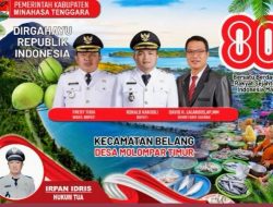 Pemerintah Desa Molompar Timur Ucapkan Selamat HUT RI ke – 80 