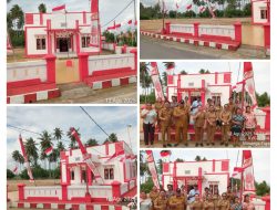 Jelang Perayaan HUT RI Ke 80 Pemerintah Kecamatan Posumaen Gelar Lomba Kebersihan 