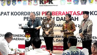 Wakil Wali Kota Tomohon Hadiri Rakor Pemberantasan Korupsi KPK RI