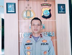 Kapolsek Tomohon Utara Andrew Nelwan Ajak Masyarakat Jaga Kamtibmas Jelang HUT RI Ke-80