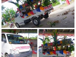 Pemerintah Desa Tababo Selatan Semarakkan Pawai Pembangunan HUT RI ke-80