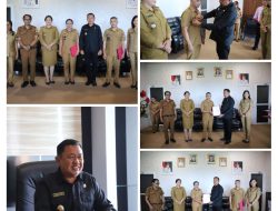 Wakili Bupati Ronald Kandoli,Wakil Bupati Fredy Tuda Serahkan SK Pj Hukum Tua di Kecamatan Silian Raya