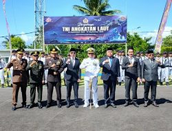HUT ke-80 TNI Angkatan Laut, Lanal Tahuna Perkuat Komitmen Jaga Laut Nusantara