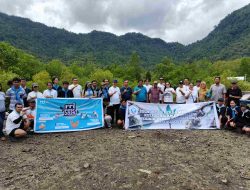 Polnustar dan RRI Tahuna Tanam Mangrove, Simbol Komitmen Jaga Ekosistem Pesisir