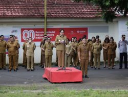 Wawali Pimpin Apel Kerja Jajaran Pemkot Tomohon, Ini Pesan Walikota