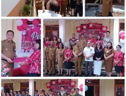 SMP Kristen YATIBA Tinoor Resmi Jadi SMP Negeri 5 Tomohon, Wali Kota Letakkan Batu Pertama
