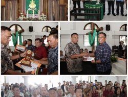 Wali Kota Tomohon Hadiri Penyerahan Hadiah Lomba Konas XVIII FK PKB PGI