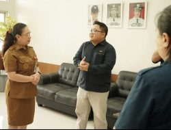 Wabup Minahasa Vanda, Menyambut Kunjungan Kepala BPS Eko Setyo