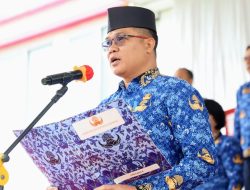 Pemkab Minahasa Tenggara Gelar Apel Korpri, Sekretaris Daerah David Lalandos,AP.MM Jadi Pembina Apel