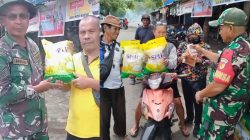 TNI-Bulog Bersinergi, Kodim 1310/Bitung Gelar Gerakan Pangan Murah