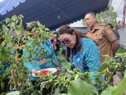 Ketua TP- PKK Minahasa Apresiasi Penilaian Lomba 10 Progam HATINYA di Pinabetengan 
