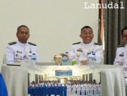8 Dekade Momen Perkuat Soliditas 𝚍𝚊𝚗 Profesionalisme, Lanudal Manado Ikuti Upacara Serta Tasyakuran Peringati HUT TNI Angkatan Laut