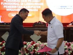 Jemi Elnie Rantung Dipercayakan Jabat Plt Kepala Bidang Penempatan dan produktifitas Tenaga Di Dinas Tenaga Kerja Dan Transmigrasi 
