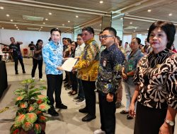 Bupati Sangihe Buka Sosialisasi Pangan Aman dan Lantik Tim Pengawasan Obat-Makanan