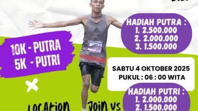 Lomba Lari bakal Meriahkan HUT ke-20 Jemaat GMIST Kendagu Ruata Tahuna