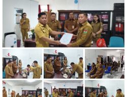 Sertijab Sekretaris Nakertrans Mitra,Calvin Rawis Komitmen Tingkatkan Pelayanan