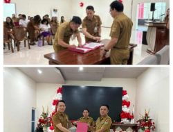 Elly Sangian Pimpin Sertijab Kabag Umum Sekretariat Daerah Kabupaten Minahasa Tenggara, Dristy Tora Siap Jalankan Amanah