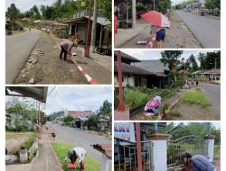 Pemerintah Desa Poniki Rutin Gelar Jumat Bersih