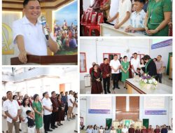 Bupati Ronald Kandoli Sampaikan Program Unggulan Mitra Dalam Ibadah Di Jemaat Galilea Tombatu Dia Barat