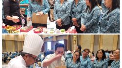TP-PKK Mitra Tampil Memukau Dalam Lomba Cipta Menu Rasa B2SA Tingkat Provinsi Sulawesi Utara 